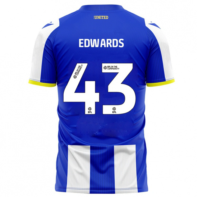 Danxen Women Frankie Edwards #43 Blue White Home Jersey 2025/26 T-Shirt
