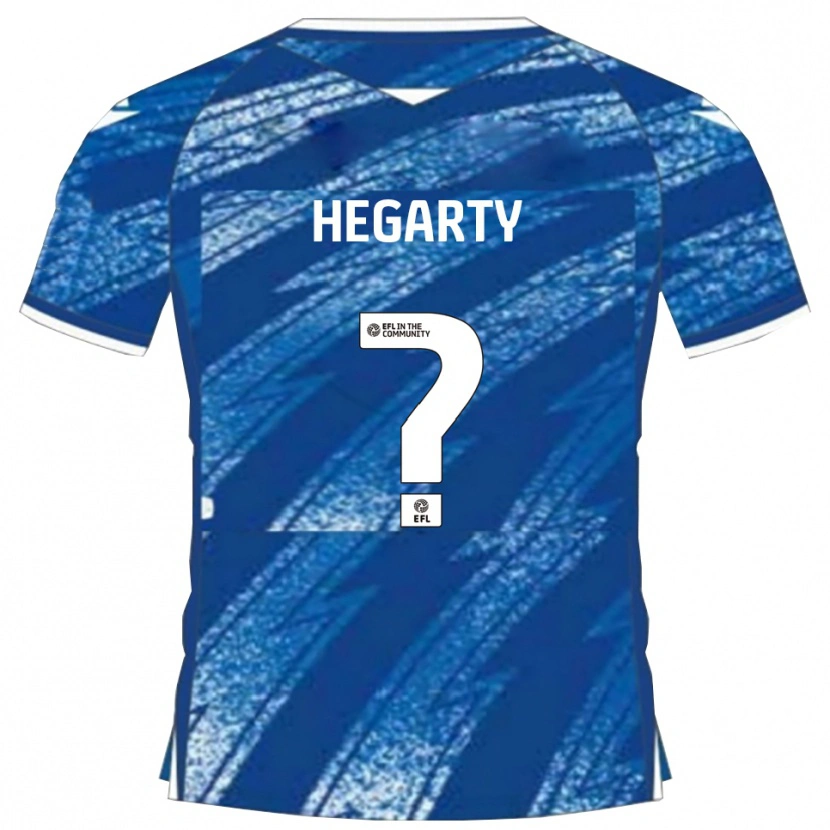 Danxen Women Fletcher Hegarty #0 Blue White Home Jersey 2025/26 T-Shirt