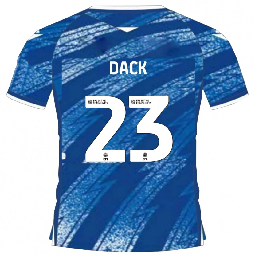 Danxen Women Bradley Dack #23 Blue White Home Jersey 2025/26 T-Shirt