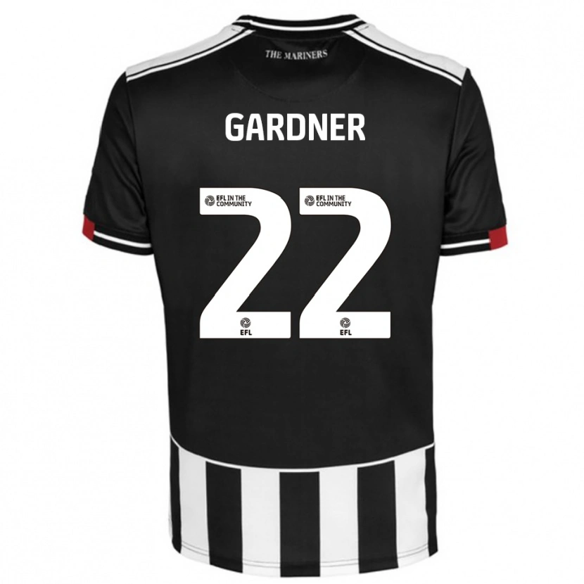 Danxen Women Cameron Gardner #22 Black White Red Home Jersey 2025/26 T-Shirt