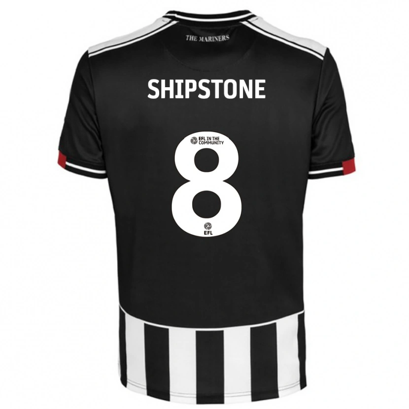 Danxen Women Harry Shipstone #8 Black White Red Home Jersey 2025/26 T-Shirt
