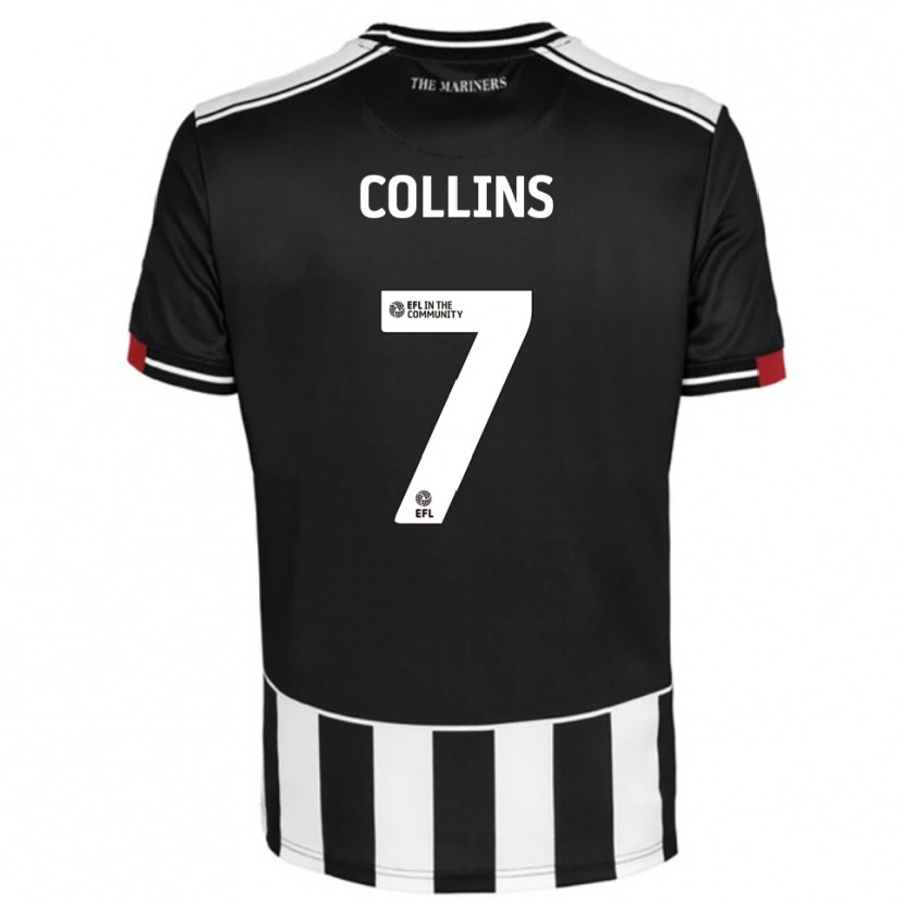 Danxen Women Jack Collins #7 Black White Red Home Jersey 2025/26 T-Shirt