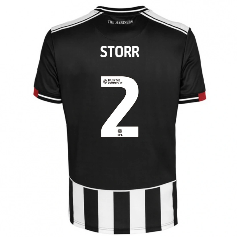 Danxen Women Callum Storr #2 Black White Red Home Jersey 2025/26 T-Shirt