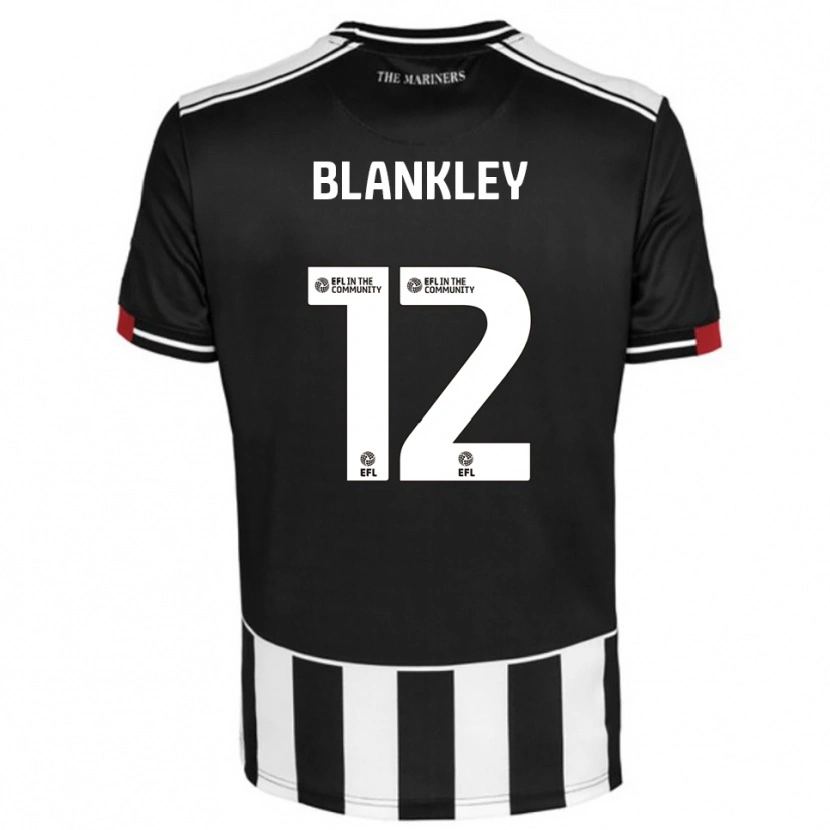 Danxen Women Jaxon Blankley #12 Black White Red Home Jersey 2025/26 T-Shirt