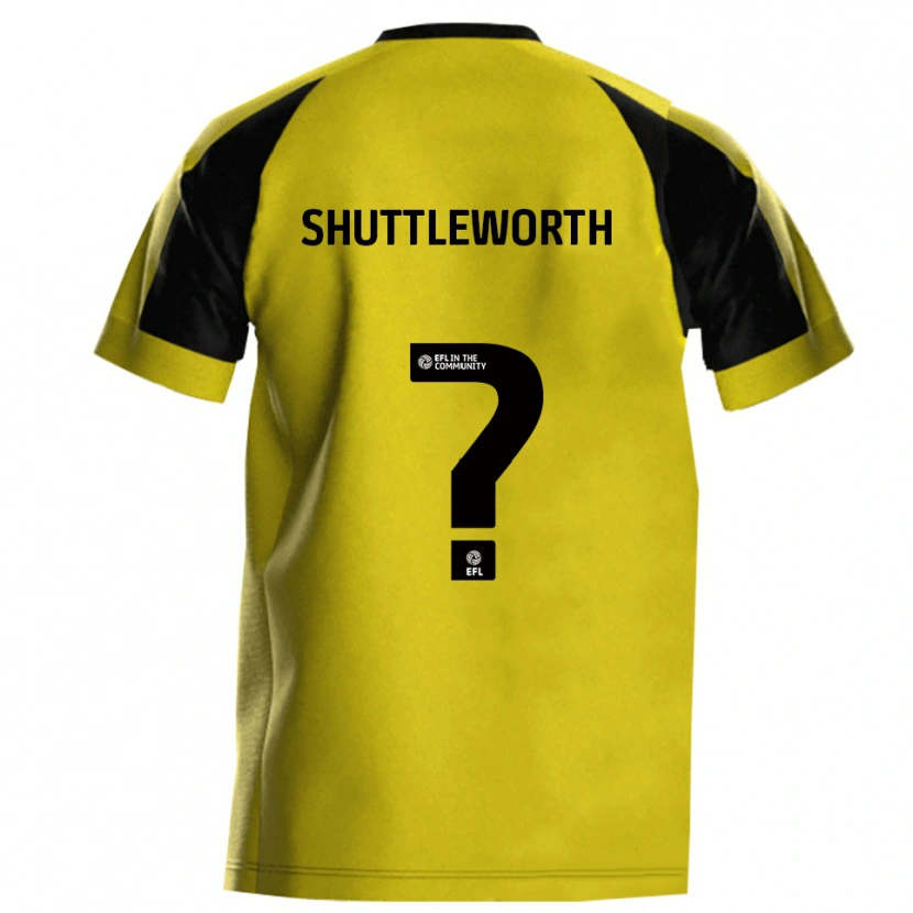 Danxen Women Hannah Shuttleworth #0 Yellow Gray Home Jersey 2025/26 T-Shirt