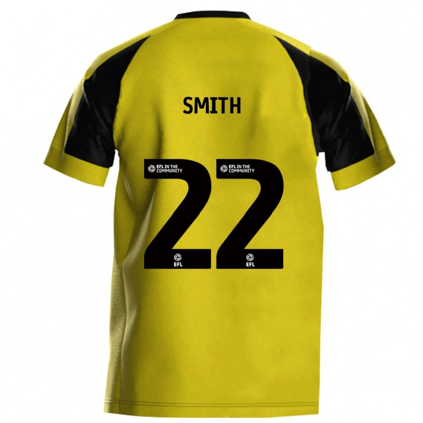 Danxen Women Reece Smith #22 Yellow Gray Home Jersey 2025/26 T-Shirt