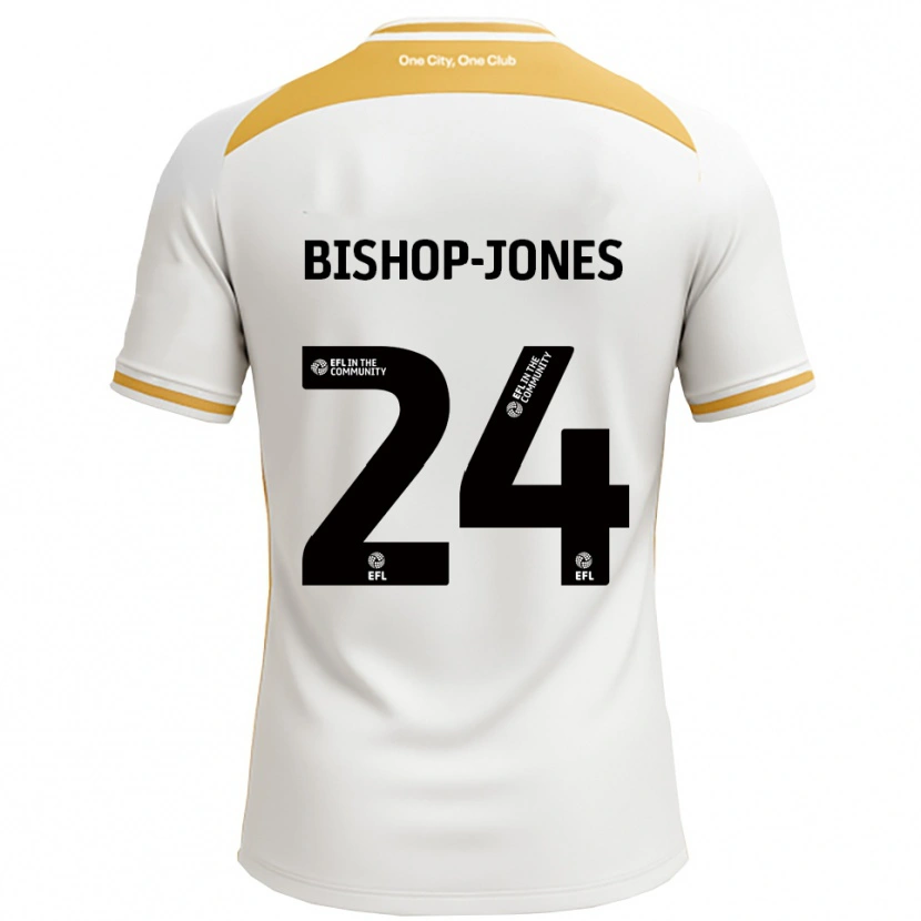 Danxen Women Ruby Bishop-Jones #24 White Gold Home Jersey 2025/26 T-Shirt