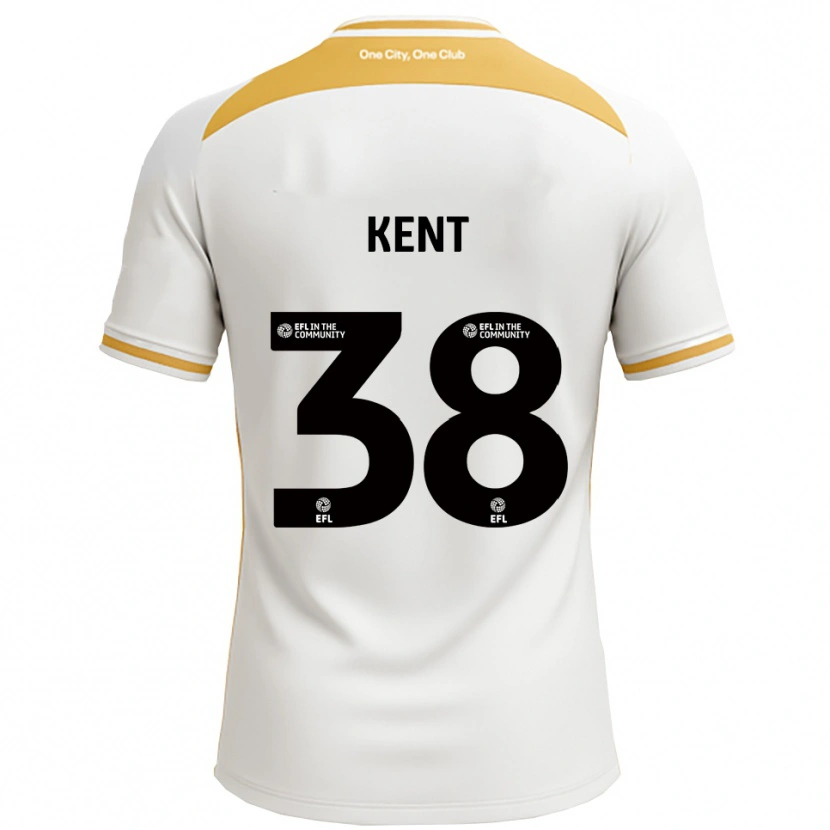 Danxen Women Isabelle Kent #38 White Gold Home Jersey 2025/26 T-Shirt