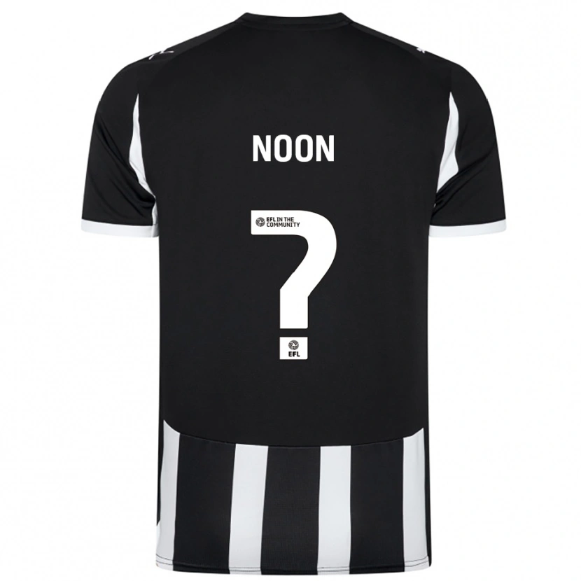 Danxen Women Zac Noon #0 Black White Home Jersey 2025/26 T-Shirt