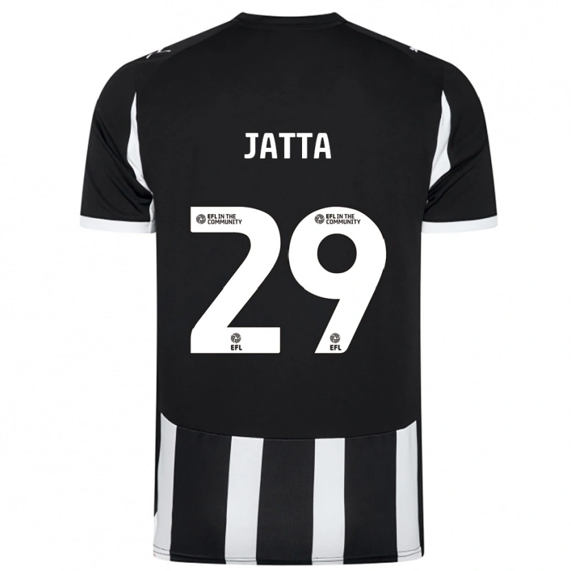 Danxen Women Alassana Jatta #29 Black White Home Jersey 2025/26 T-Shirt
