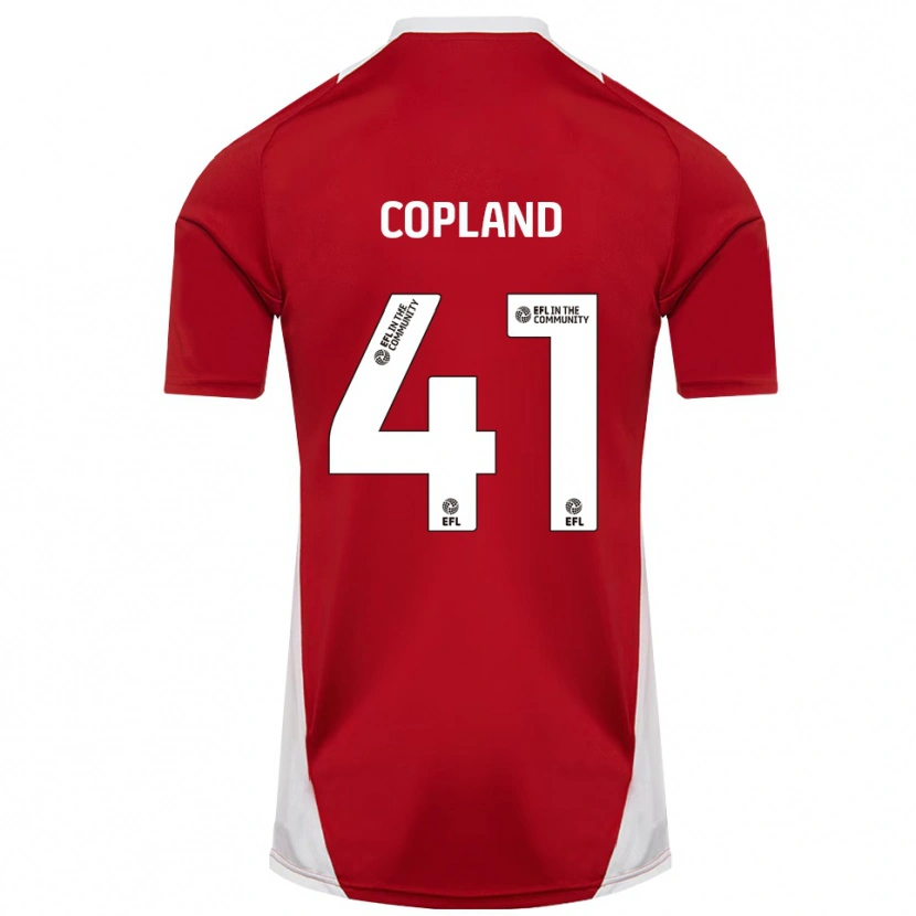 Danxen Women Jack Copland #41 Red White Gold Home Jersey 2025/26 T-Shirt