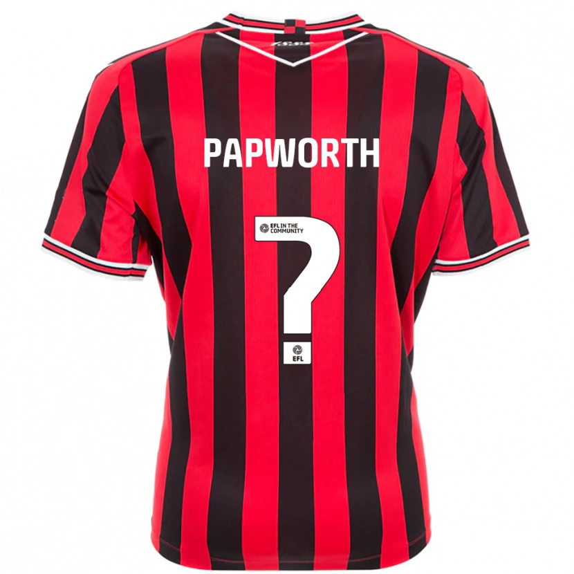 Danxen Women Imogen Papworth #0 Red Black Home Jersey 2025/26 T-Shirt