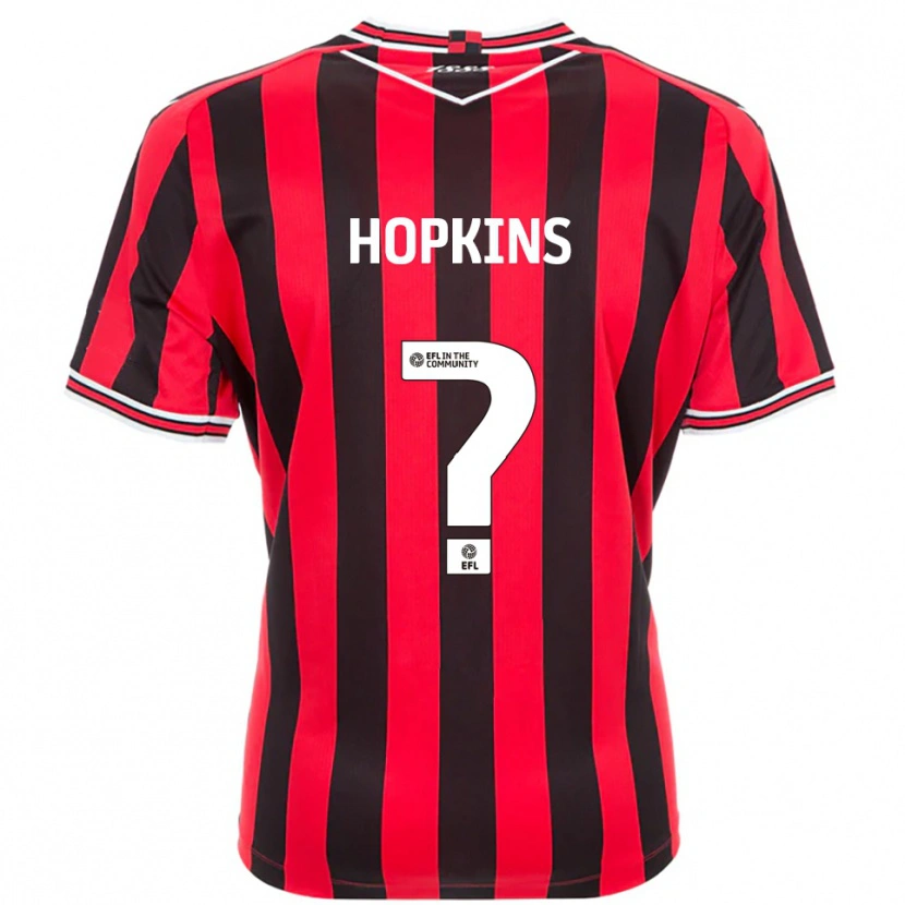 Danxen Women Leila Hopkins #0 Red Black Home Jersey 2025/26 T-Shirt