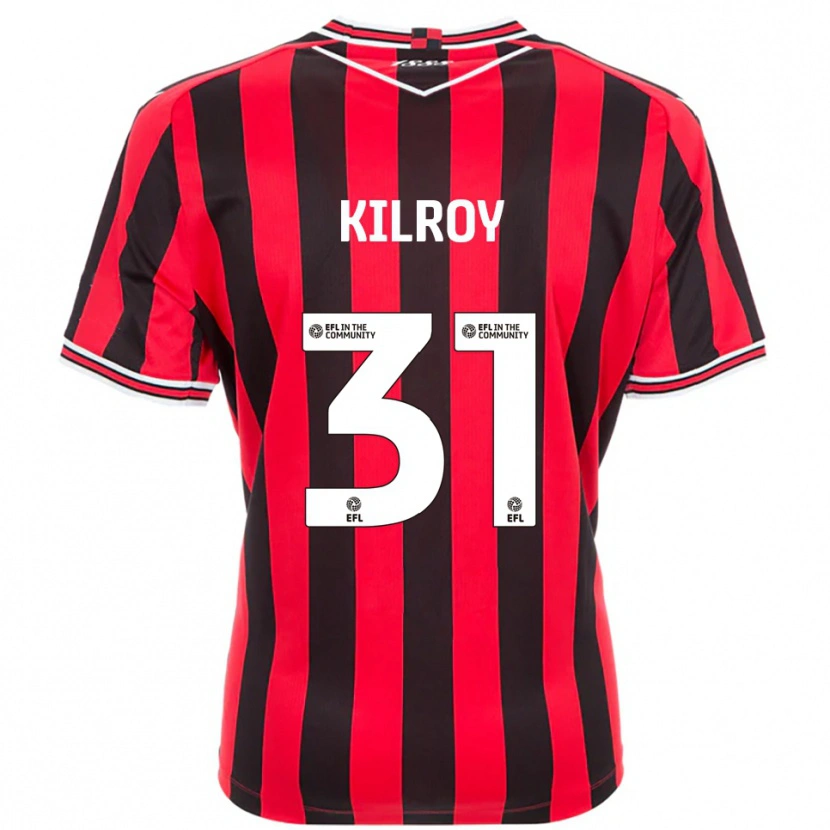 Danxen Women Jenson Kilroy #31 Red Black Home Jersey 2025/26 T-Shirt