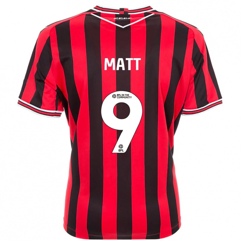 Danxen Women Jamille Matt #9 Red Black Home Jersey 2025/26 T-Shirt