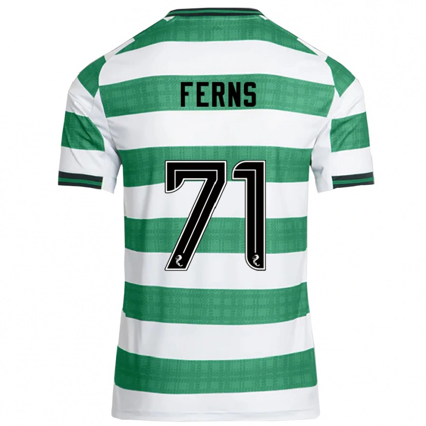 Danxen Women Abbie Ferns #71 Green White Home Jersey 2025/26 T-Shirt