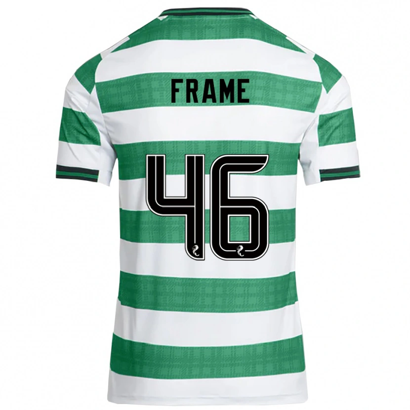 Danxen Women Mitchel Frame #46 Green White Home Jersey 2025/26 T-Shirt
