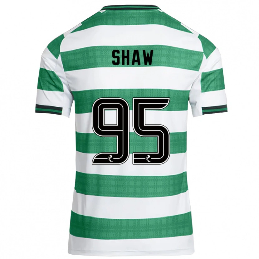 Danxen Women Corey Shaw #95 Green White Home Jersey 2025/26 T-Shirt