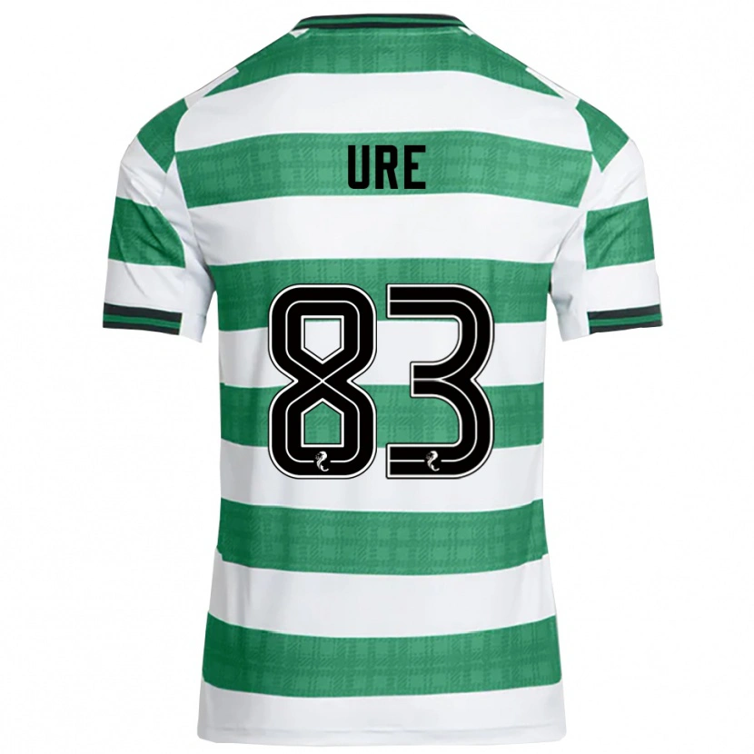Danxen Women Kyle Ure #83 Green White Home Jersey 2025/26 T-Shirt