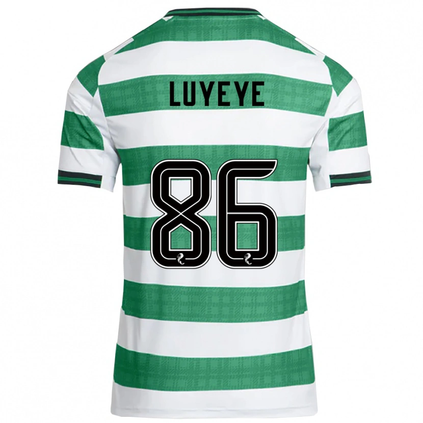 Danxen Women Benny-Jackson Luyeye #86 Green White Home Jersey 2025/26 T-Shirt