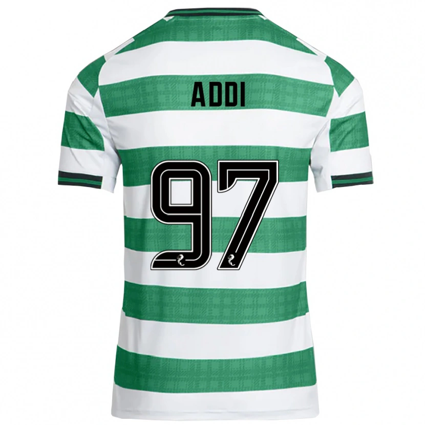 Danxen Women Imane Addi #97 Green White Home Jersey 2025/26 T-Shirt