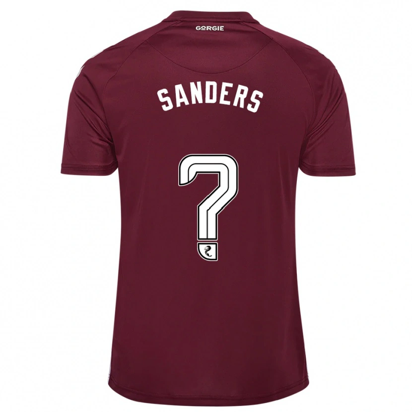 Danxen Women Charlie Sanders #0 Burgundy White Home Jersey 2025/26 T-Shirt