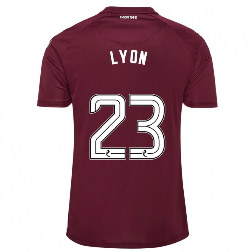 Danxen Women Jack Lyon #23 Burgundy White Home Jersey 2025/26 T-Shirt