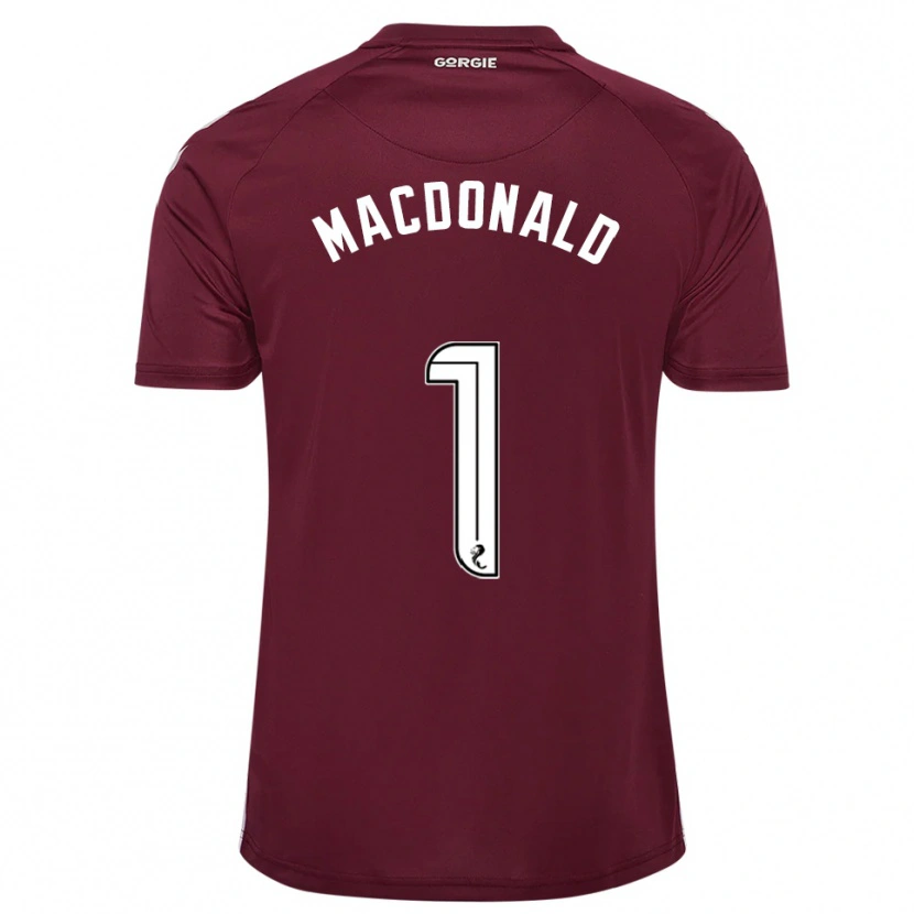 Danxen Women Jamie Macdonald #1 Burgundy White Home Jersey 2025/26 T-Shirt