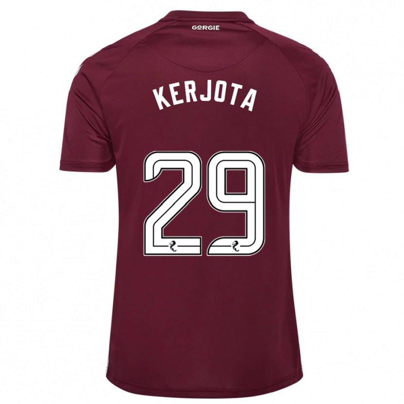 Danxen Women Sabah Kerjota #29 Burgundy White Home Jersey 2025/26 T-Shirt