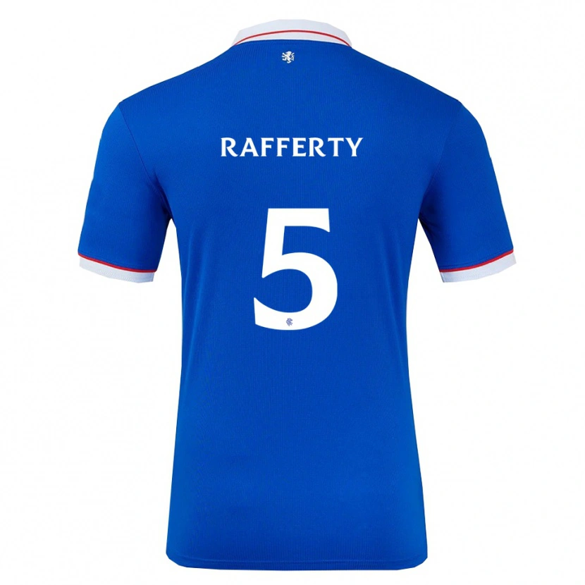 Danxen Women Laura Rafferty #5 Blue White Home Jersey 2025/26 T-Shirt