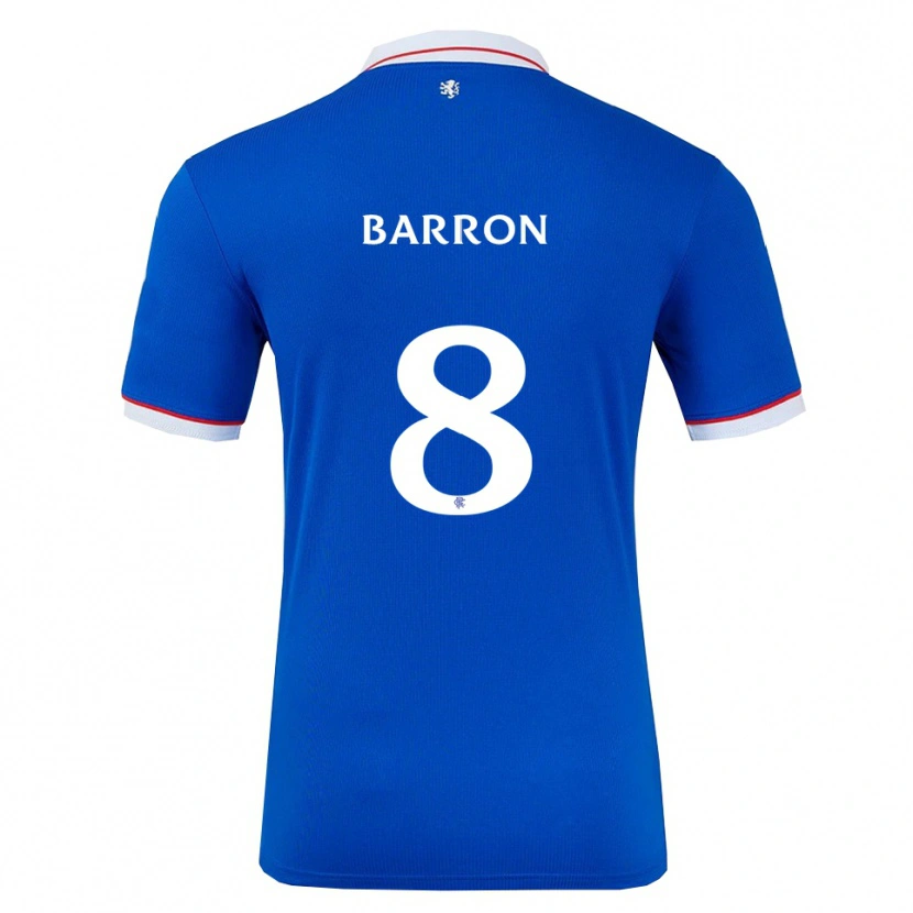 Danxen Women Connor Barron #8 Blue White Home Jersey 2025/26 T-Shirt