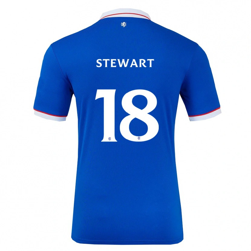 Danxen Women Lewis Stewart #18 Blue White Home Jersey 2025/26 T-Shirt