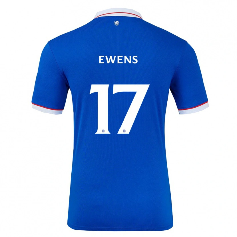 Danxen Women Sarah Ewens #17 Blue White Home Jersey 2025/26 T-Shirt