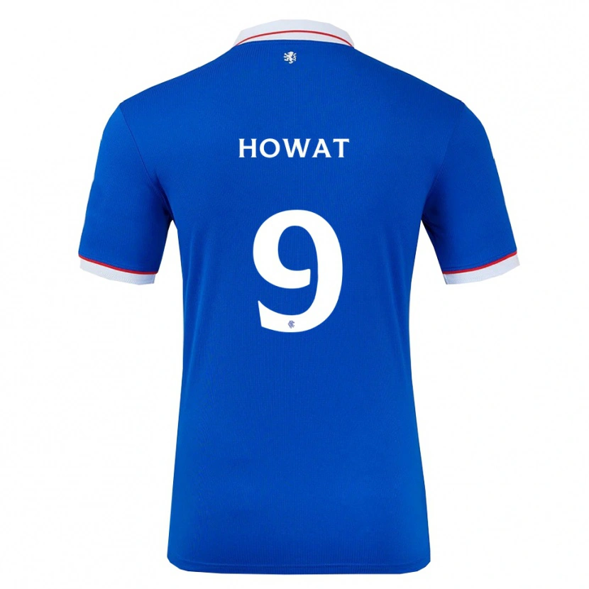Danxen Women Kirsty Howat #9 Blue White Home Jersey 2025/26 T-Shirt
