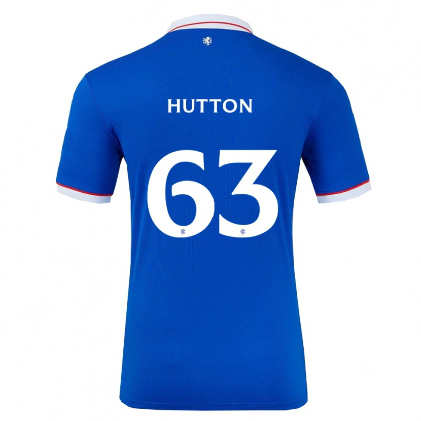 Danxen Women Zander Hutton #63 Blue White Home Jersey 2025/26 T-Shirt