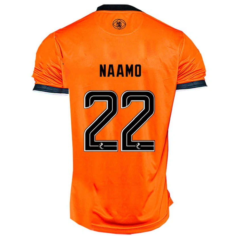 Danxen Women Dario Naamo #22 Orange Black Home Jersey 2025/26 T-Shirt