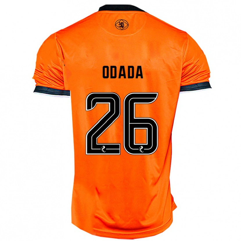 Danxen Women Richard Odada #26 Orange Black Home Jersey 2025/26 T-Shirt