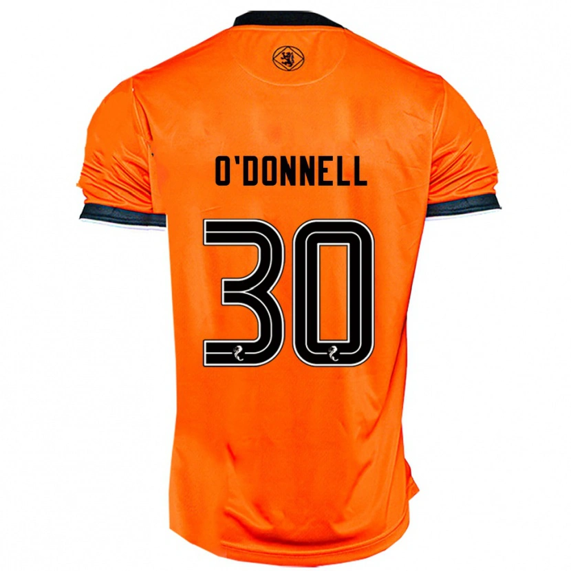 Danxen Women Lewis O'donnell #30 Orange Black Home Jersey 2025/26 T-Shirt