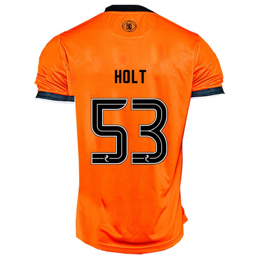 Danxen Women Josh Holt #53 Orange Black Home Jersey 2025/26 T-Shirt