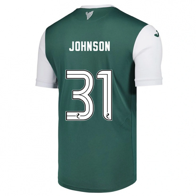 Danxen Women Murray Johnson #31 Green White Home Jersey 2025/26 T-Shirt