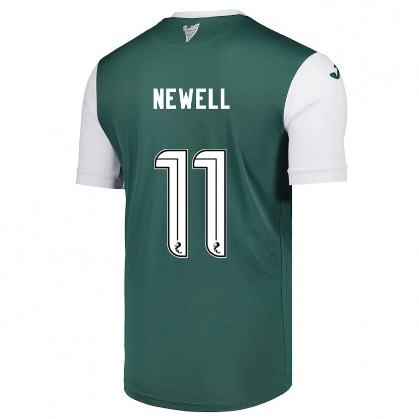 Danxen Women Joe Newell #11 Green White Home Jersey 2025/26 T-Shirt