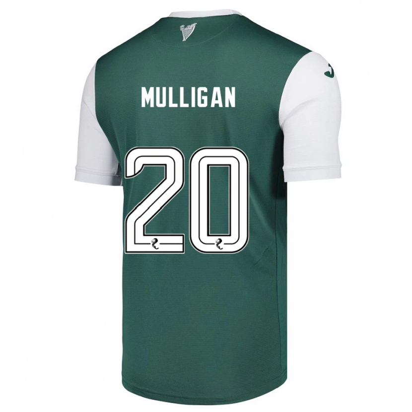 Danxen Women Josh Mulligan #20 Green White Home Jersey 2025/26 T-Shirt