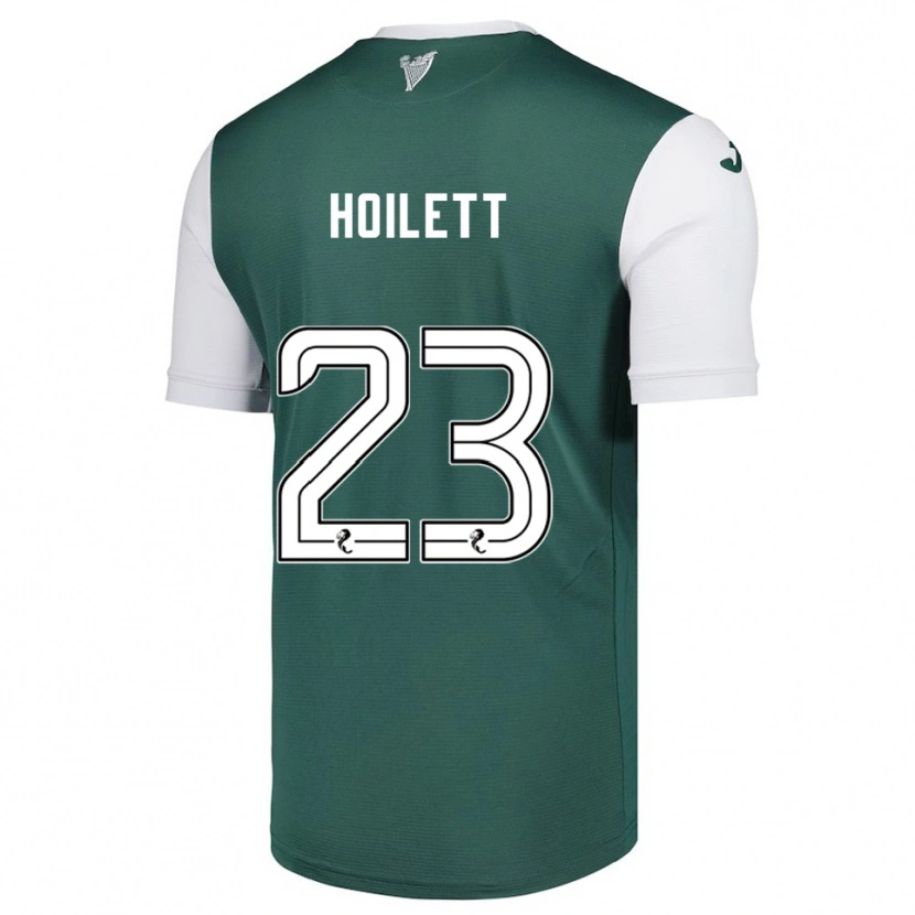 Danxen Women Junior Hoilett #23 Green White Home Jersey 2025/26 T-Shirt
