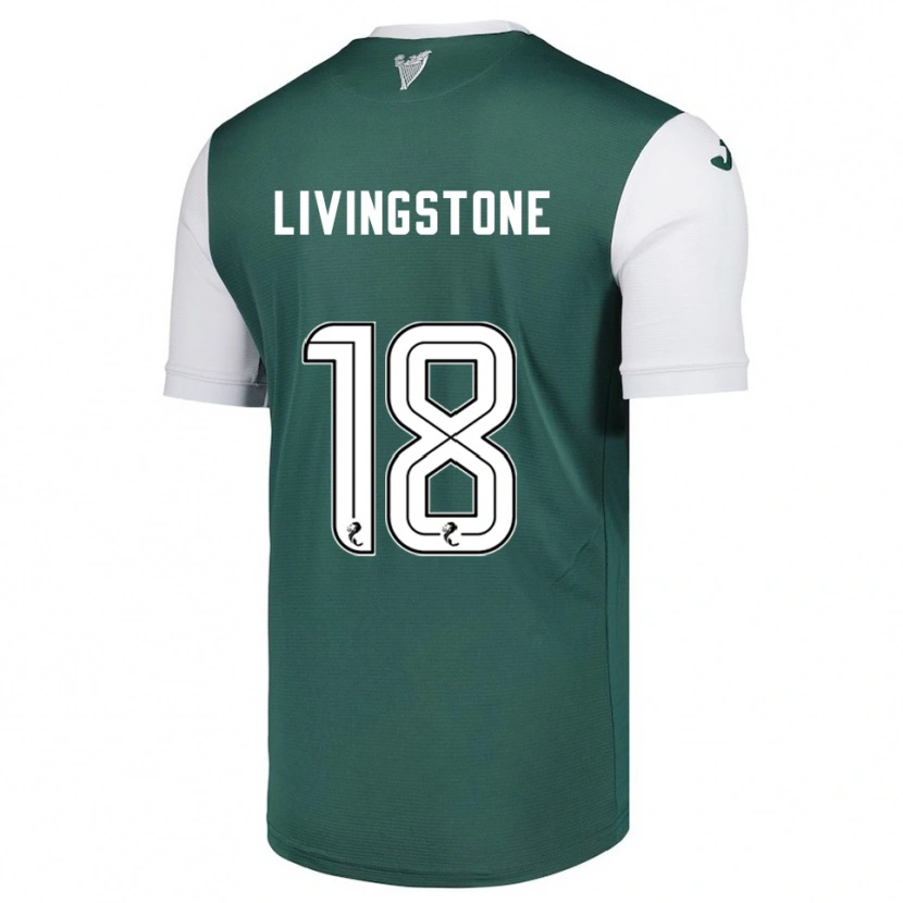 Danxen Women Rosie Livingstone #18 Green White Home Jersey 2025/26 T-Shirt