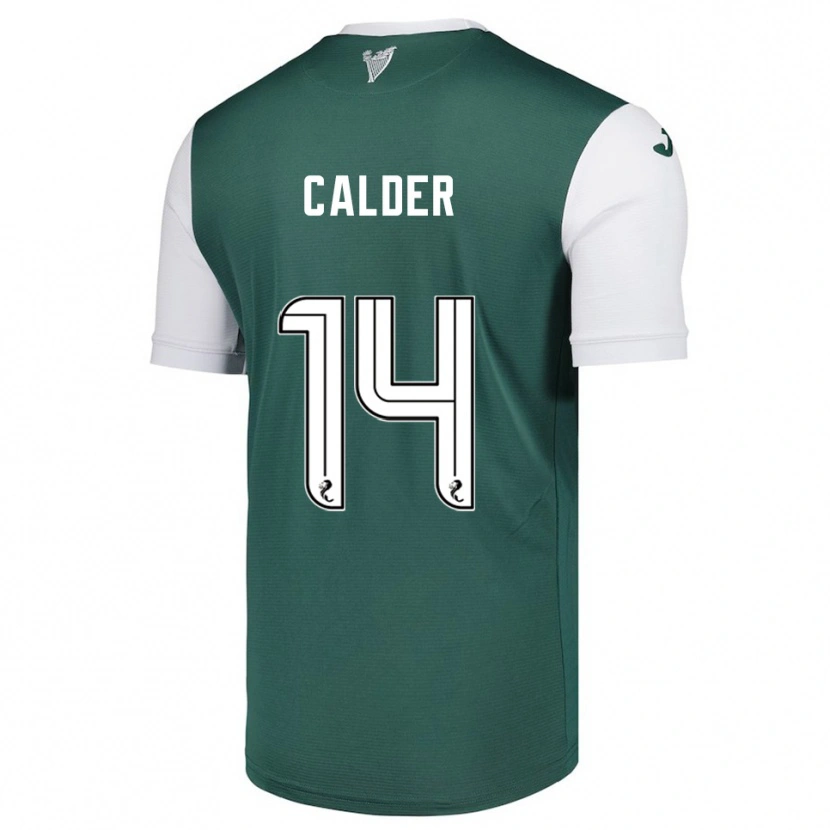Danxen Women Owen Calder #14 Green White Home Jersey 2025/26 T-Shirt