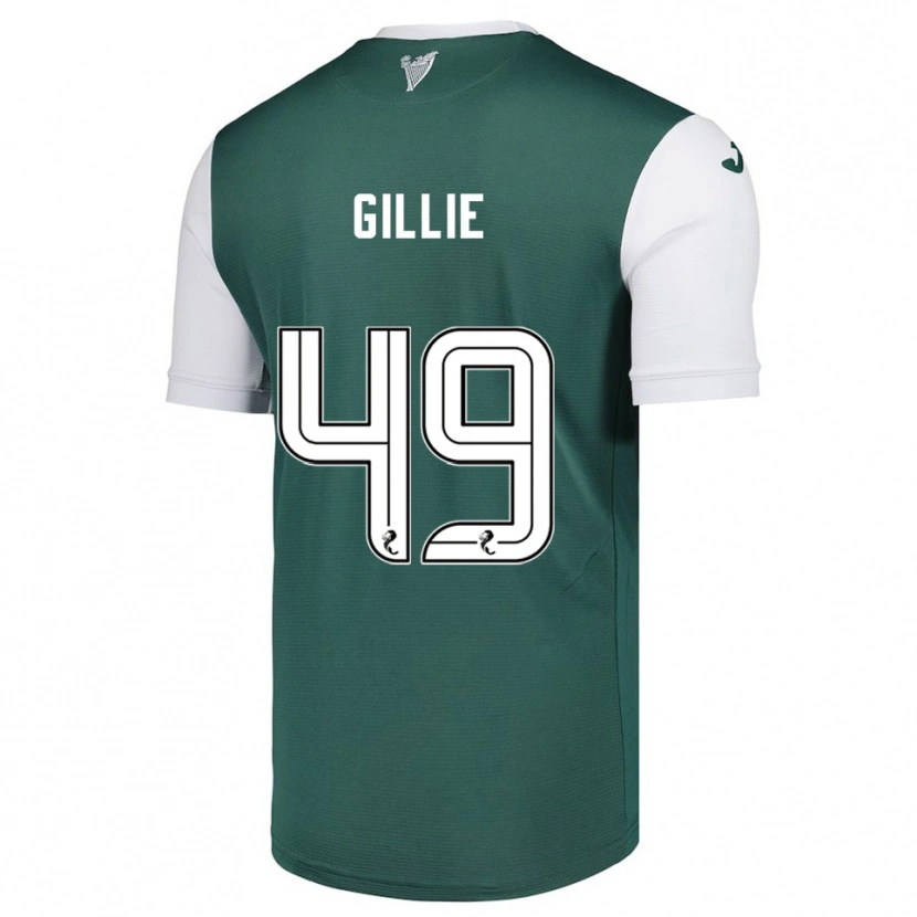 Danxen Women Lewis Gillie #49 Green White Home Jersey 2025/26 T-Shirt