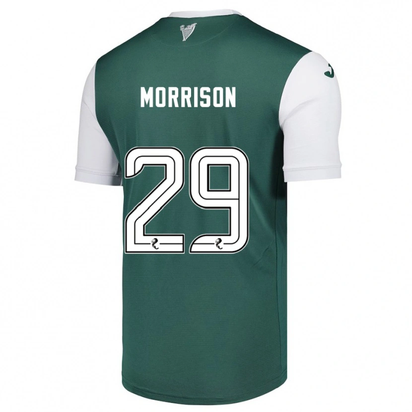 Danxen Women Kirsty Morrison #29 Green White Home Jersey 2025/26 T-Shirt