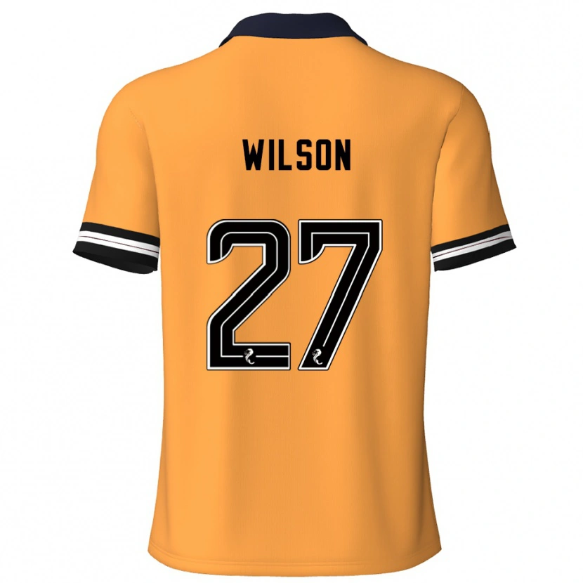 Danxen Women Danny Wilson #27 Yellow Black Home Jersey 2025/26 T-Shirt