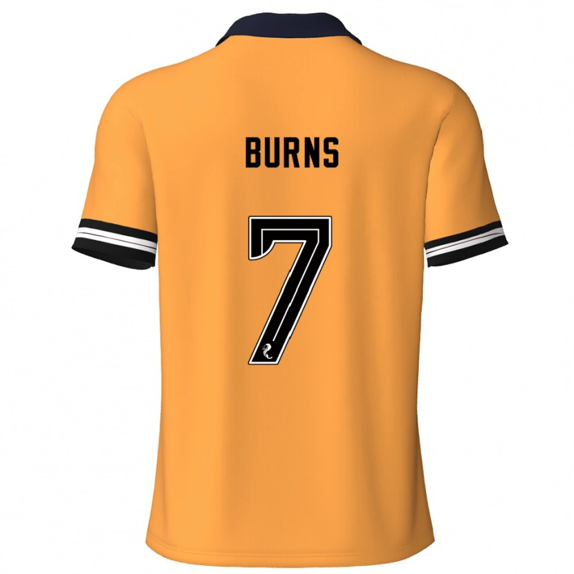 Danxen Women Erin Burns #7 Yellow Black Home Jersey 2025/26 T-Shirt
