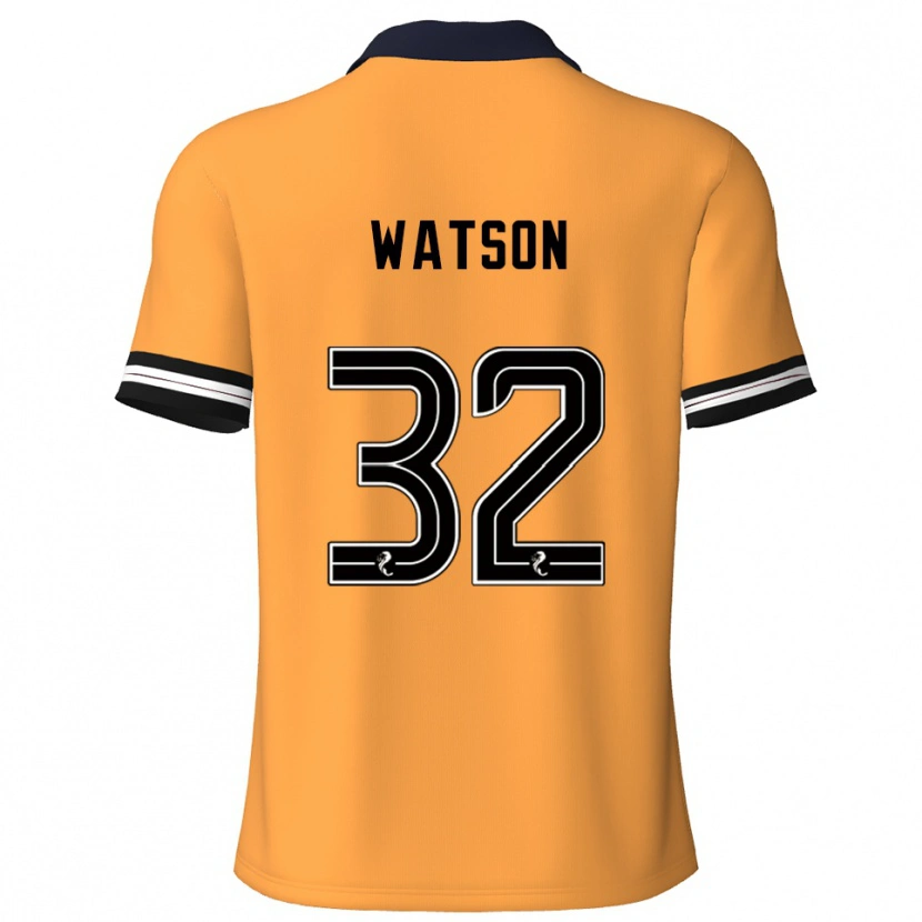 Danxen Women Ashley Watson #32 Yellow Black Home Jersey 2025/26 T-Shirt